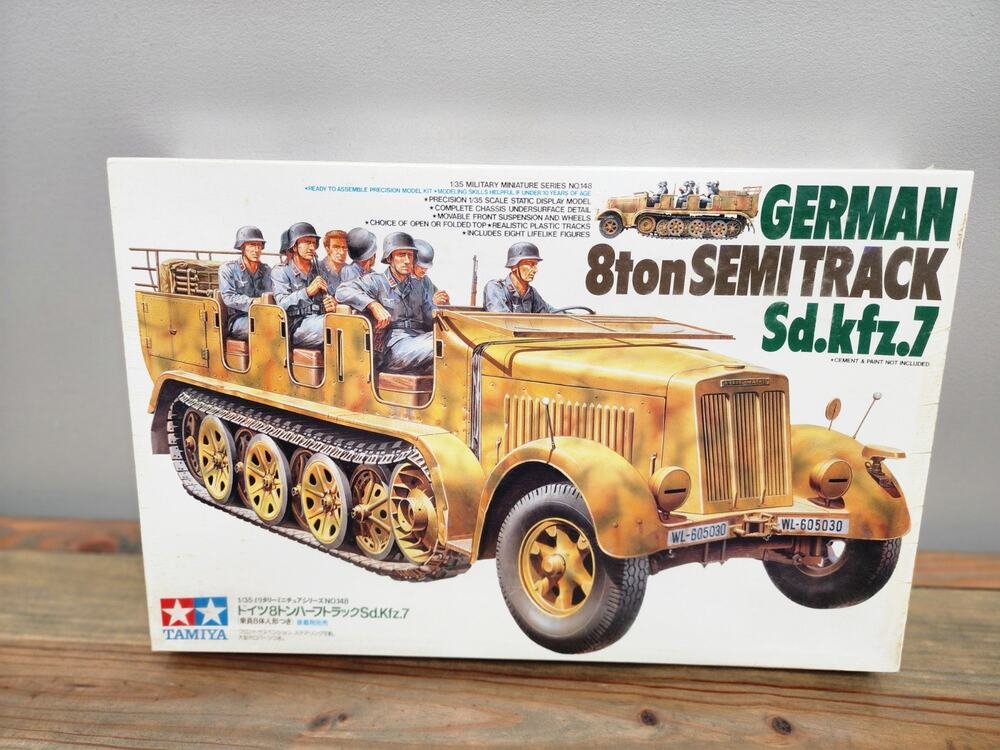 Tamiya 35148 1/35 German 8ton Semi Track Sd.kfz 7 Model Kit